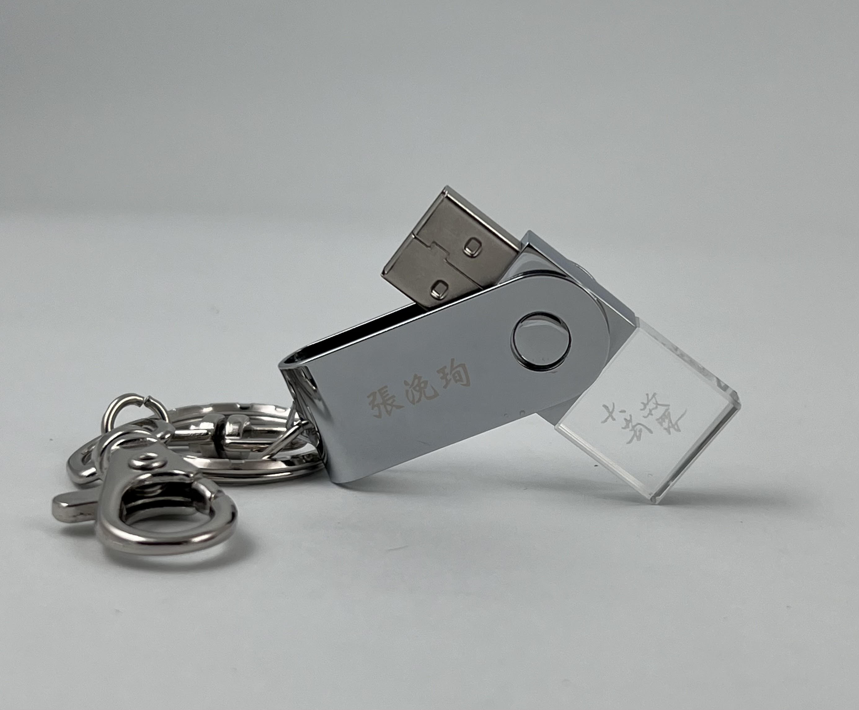 S600 水晶旋轉隨身碟(Crystal style Swivel usb flash drive) - 產品